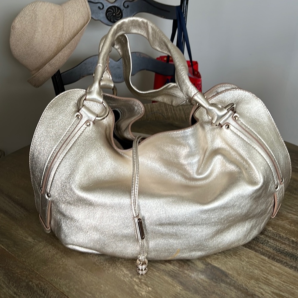 Celine gold bag